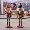 THE TWIDDLERS 2 Pack 12 Inch Wooden Nutcracker Christmas Decor