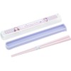 Devil Blade Pull Lid Chopsticks Case Set, Girls Pattern