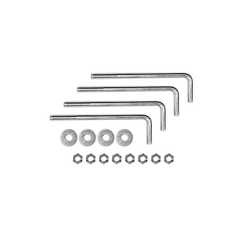 4394 Pedestal Mounting Kit for Bolt Mounted Mail Package Drop,