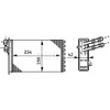 MAHLE AH 72 000S Heat Exchanger Interior Heating with Cover