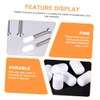 CIYODO 500pcs Round Rubber End Caps Lightweight Thread Protectors for