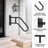 Hand Rails for Outdoor Steps - U-Shaped Safety Handle, Wall