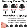 Memory Foam Ear Tips Compatible with Soundcore Liberty 4 NC
