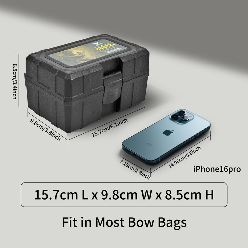 SPG Broadhead & Field Point Case - Archery Broadhead Storage
