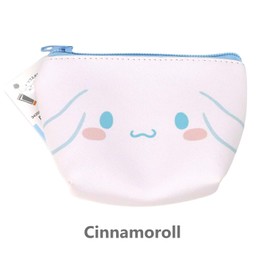 Mini Coin Purse Pouch|Travel Makeup Organizer Bag - Featuring Kuromi, My Melody, Cinnamoroll, Pochacco Faces Cute - Cosmetic Storage for Teen Girls,, Cinnamoroll