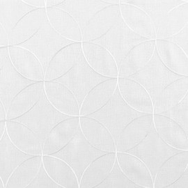 Douceur d'Intérieur Voile, White, 2 x 60 x 120 cm