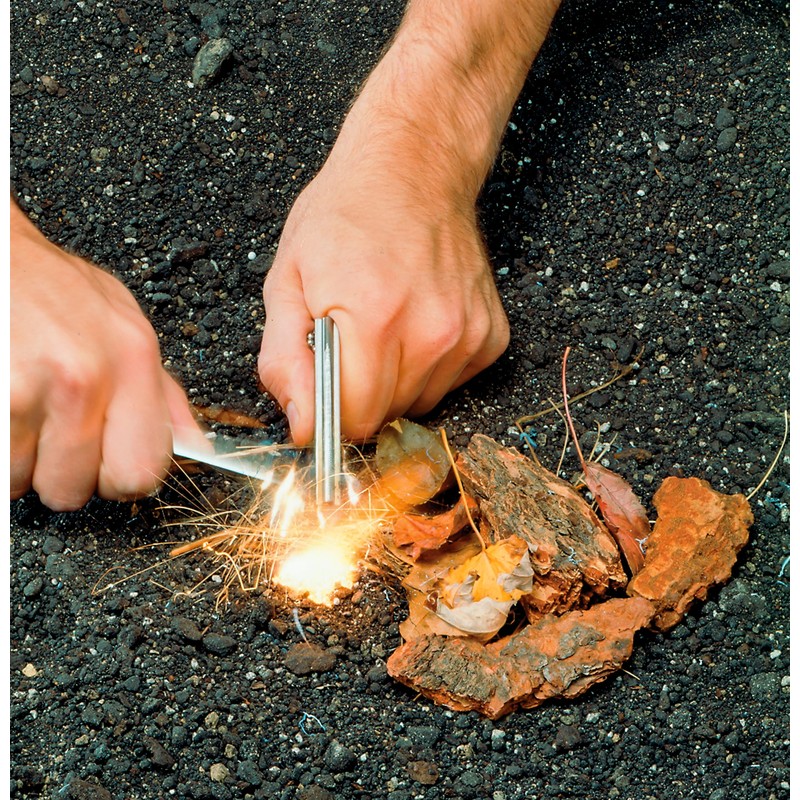 Coghlan's Magnesium Fire Starter - Portable Waterproof Survival Tool for