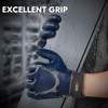 Vgo... NGG X1 1 Pair Seamless Work Gloves, Safety Gloves,