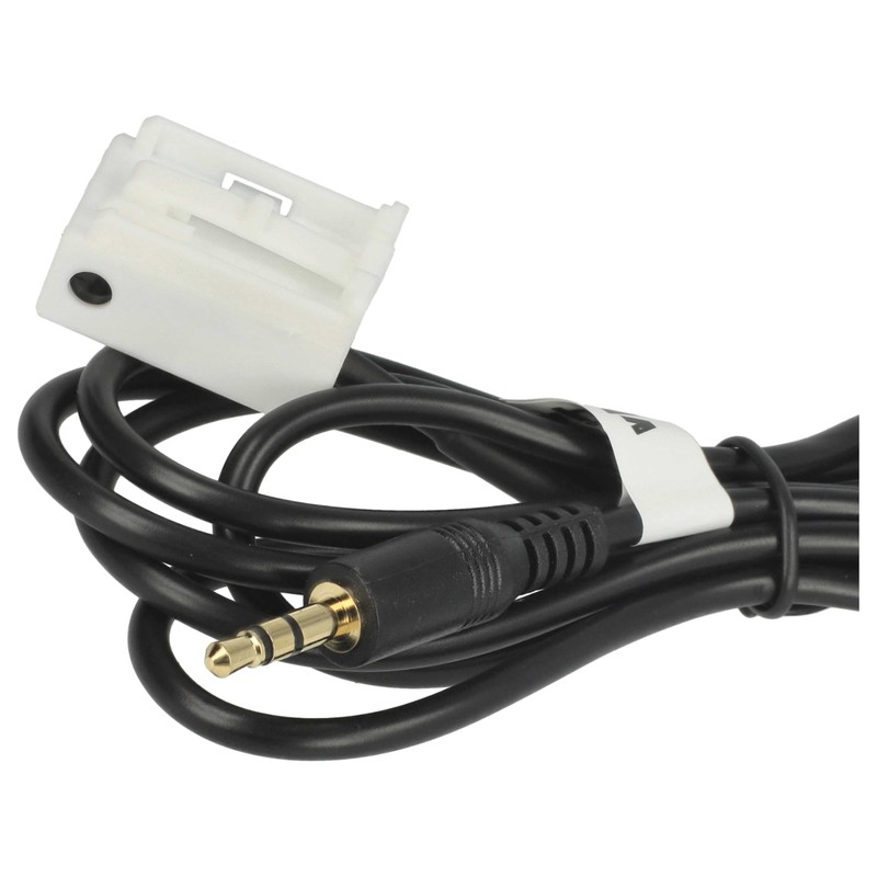 vhbw Aux Audio Adapter Cable Car Radio (120 cm) Compatible