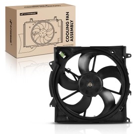 A-Premium Engine Radiator Cooling Fan Assembly Compatible with Select Hyundai Models - Sonata 2015 2016 2017, 1.6L 2.0L - Replace# 25380C2100