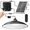 APILAB Solar Shed Light Indoor Outdoor, 2000LM Motion Sensor Pendant
