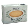 Herbaria Citrus Shampoo Bar for Thicker Hair handcrafted all-natural soap
