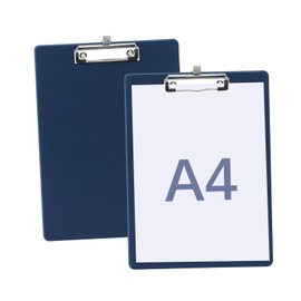DoocliB Clipboard A4 Pack of 2 Writing Board with Pen Holder
