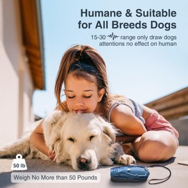 Antibarking for Dogs, Ultrasonic Anti Bark Device Bark Stopper Dog, Ultrasonic Anti-Bark Device Dog Bark Deterrent Dog Bark Stopper for Small Large Dogs Indoor Outdoor Antibarking Dog