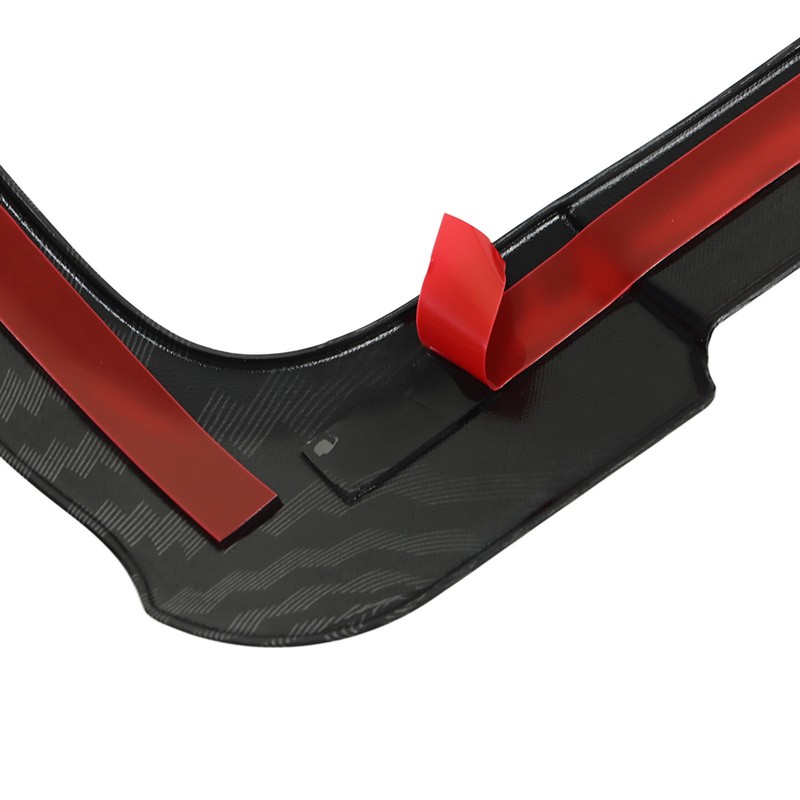 Dashboard Panel Decorative Trim Carbon Fiber Look Easy Clean Replacement