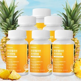 Olitru Bromelain Premium 6 units, 360 tablets in total (6 months supply) / 올리트루 브로멜라인 프리미엄 6개 총360정 (6개월분)