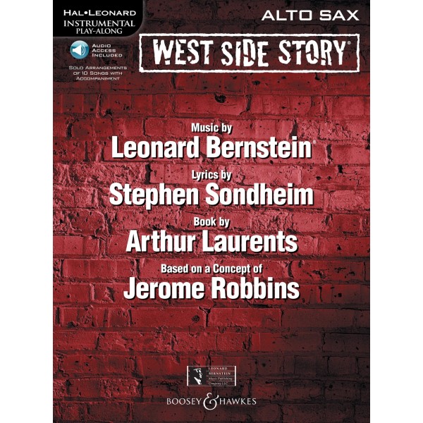 West Side Story Alto Sax Solo Sheet Music 10 Musical
