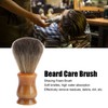 Portable Beard Brush Men Shaving Foam Brush Quick Drying Imitation
