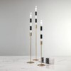 Zodax | Modern & Festive Formal Taper Candles | 10"