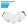 PATIKIL 1/4" Push to Connect Elbow Fittings, 5 Pack 90