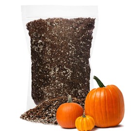 Premium Organic Potting Soil for Pumpkin by Gardenera - (5 Quart Bag)
