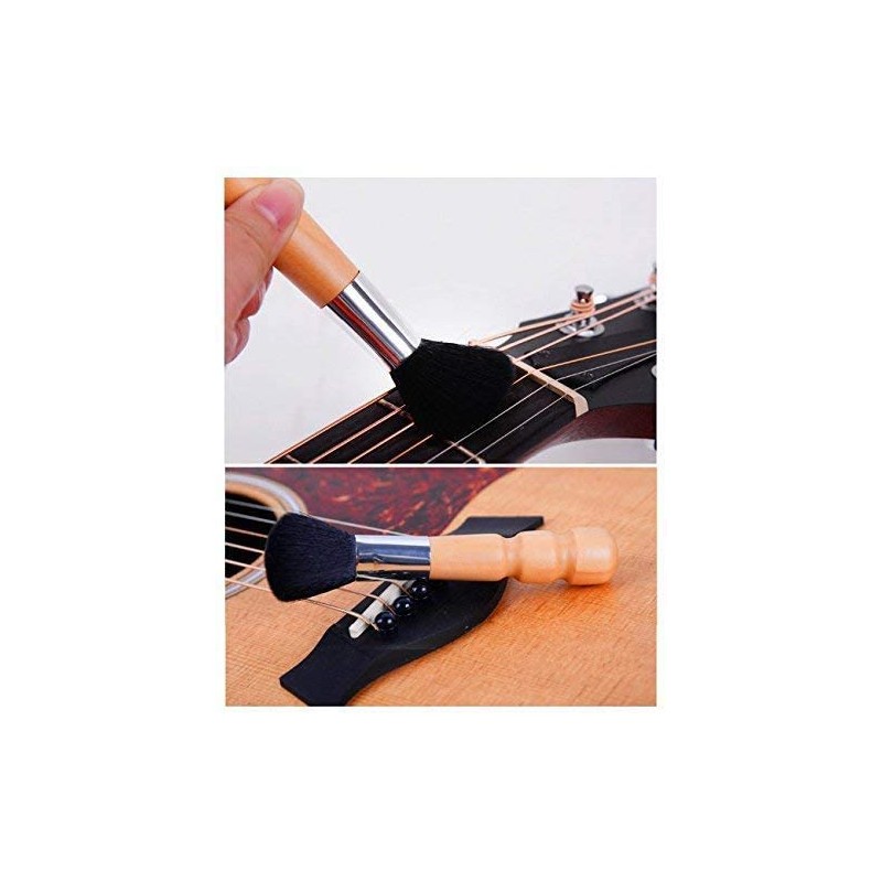 fieldlabo Guitar Violin Cleaning Dust Brush Dusting Brush (Set of