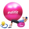 EDIFIT, Exercise Ball, 55, 65 and 75, Pezziball, Including Inflator,