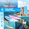 DAKUWAR Inflatable Paddle Board 10'x31.5''x6'' Folding Stand up Paddle Boards