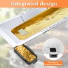 Grease Tray with Catch Pan Adjustable Universal Drip Pan for