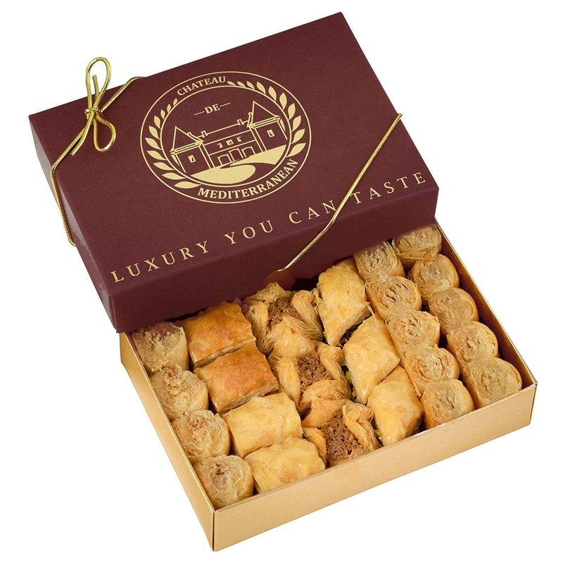 Baklava Sweet, Bitesize Baklawa, 24 Pieces, Chateau de Mediterranean, Gift