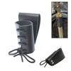Medieval-Style Dagger Holster | Adjustable Leather Sword Frog | Belt