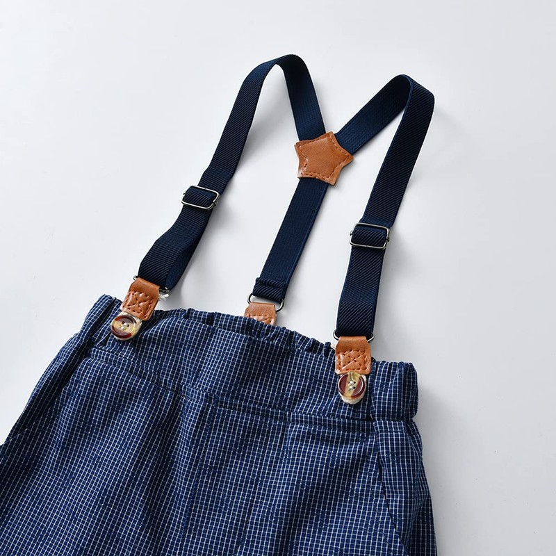 FAXSON Little Boys Gentleman Outfit Baby Boys Long Sleeve Bow