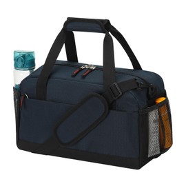 THSOGO Small Gym Bag with Wet Pocket - 14 inch Mini Duffle Bag for Men & Women Lightweight Carry On Bag for Travel Sport - Navy Blue