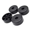 Design61 Set of 4 Plastic Furniture Gliders Furniture Feet Sofa