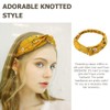 DRESHOW 20 Pack Turban Headbands for Women Elastic Back Twisted