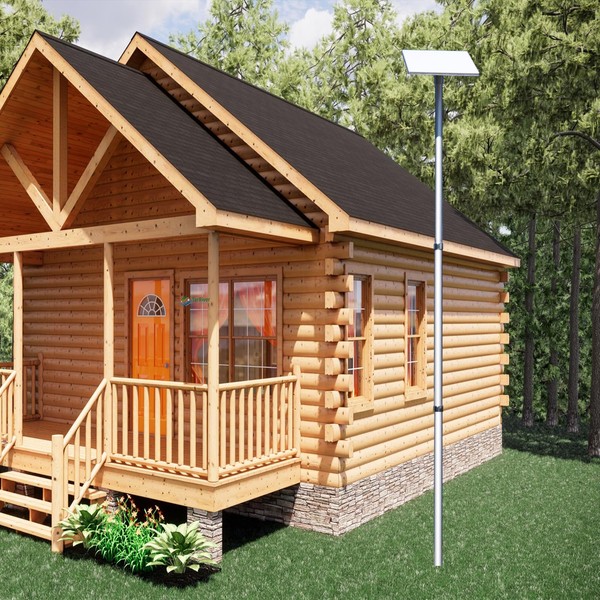 EEZ RV Products Telescopic Pole 20 ft with Cast Aluminum