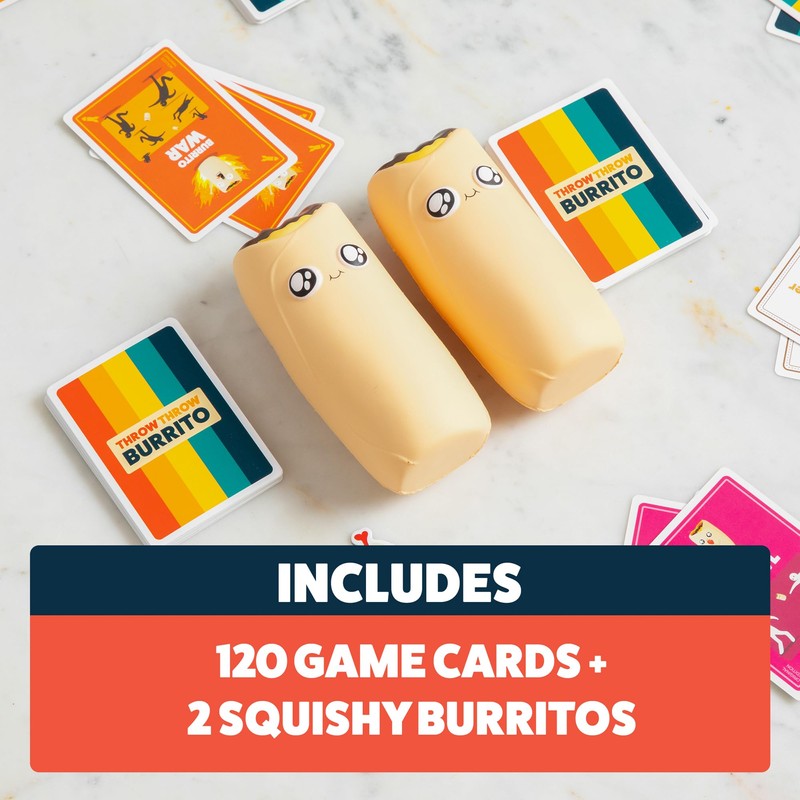 Throw Throw Burrito by Exploding Kittens - A Dodgeball Card