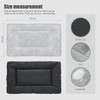 SIWA MARY Dog Bed Mat Soft Crate Pad Washable Anti-Slip
