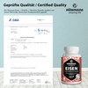 Iron Capsules High Dose & Vegan, 20 mg with Vital