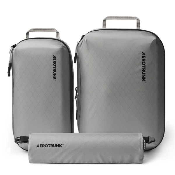 Aerotrunk Ultralight Compression Packing Cubes - Lightweight Travel Organizers for