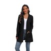 QIXING Sweater Cardigans for Women Open Front Lightweight Cardigan Long