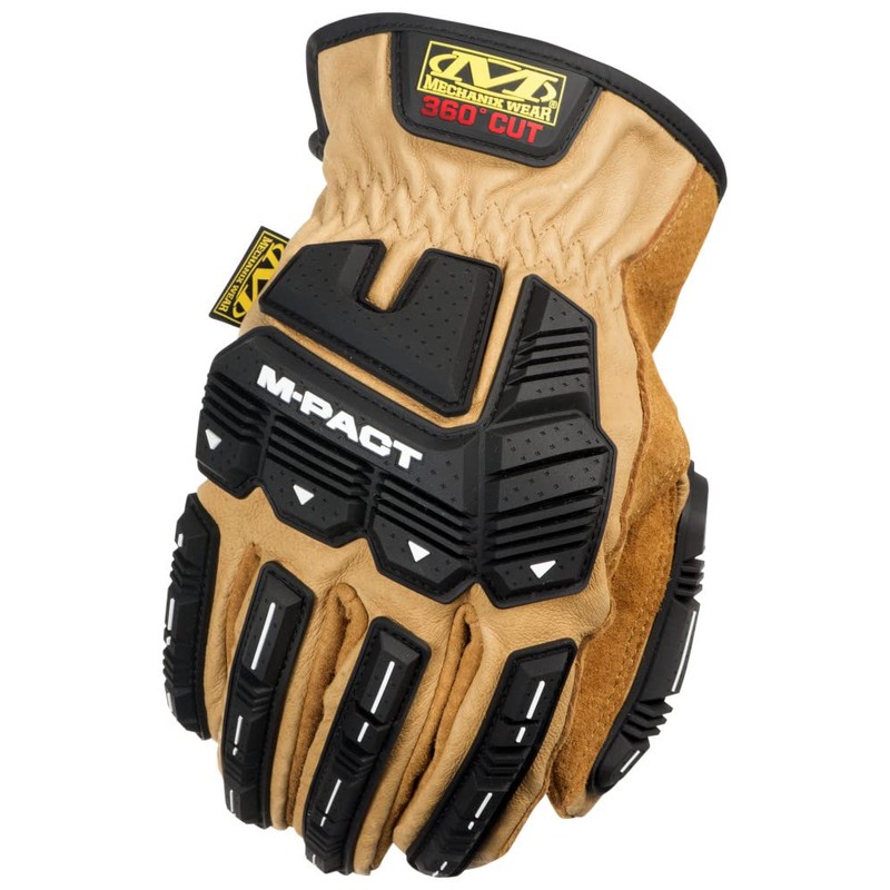 Mechanix Wear DuraHide® M-Pact® Driver F9-360 Gloves (XX-Large, DuraHide® Leather)