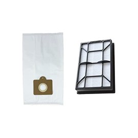 NorthShore Vac 9 Replacement Hepa Bags Compatible with Sears Kenmore Type C & Type Q 5055 50557 50558 53292 53291 + Kenmore EF-9 EF9 Hepa Media Filter Part #53296