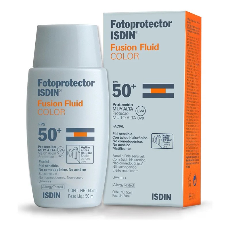 Isdin Fusion Fluido Color Con Ácido Hyaluronico 50fps