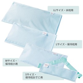 Matsuyoshi Insulated Pillowcase, (L), Waterproof Cover, Matsuyoshi Medical Equipment, Summer, Extreme Heatstroke, Heatstroke Prevention, Heat Stroke Prevention, Comfortable Sleep, Waterproof, LL (For Water Pillow, 18.9 x 10.2 inches (480 x 260 mm), Large (For Cooling Pillow, 11.8 x 7.8 inches (350 x 2000000 mm)), Small Cooling Pillow, 111111.8.8 x 6 x 6.70 inches (3.70 inches (3.70 mm) Forehead Pillow 10.2 x 3.1 inches (260 x 80 mm)
