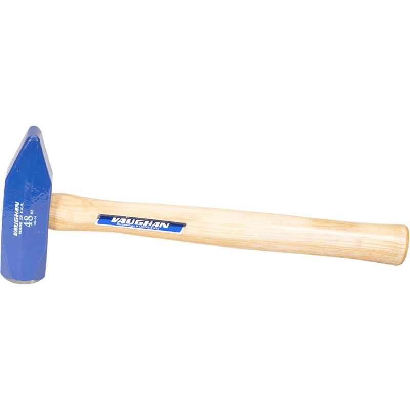 VAUGHAN Blacksmith Hammer, Made In The USA, Hickory Handle, 3