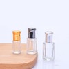 Black Glass Roll On Bottle,Empty Refillable Glass Perfume Roller Bottle,Mini