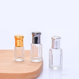 Black Glass Roll On Bottle,Empty Refillable Glass Perfume Roller Bottle,Mini Sample Cosmetics Small Container,for Aromatherapy, Perfume(10ML)，Refillable Containers，Refillable Cosmetic Roller Bottles