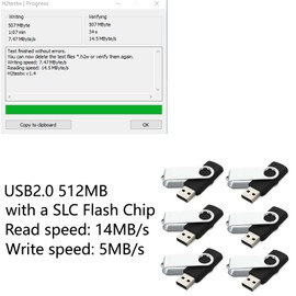 Mokaabb USB Stick 512MB Bulk Cle USB Flash Drives 100 Pack USB Thumb Drive 512MB Pack Flash Drive 100 USB Stick Pack USB Flash Drive 100