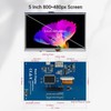 ELECROW 5 Inch Raspberry Pi Screen Touchscreen 800x480 TFT LCD